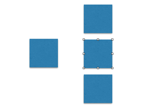 Demonstration of Keynote alignment guides