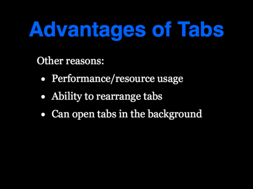 A Study of Tabbed Browsing - Slide 16